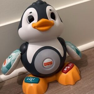 Fisher-Price Penguin Toy - Black, White, and Orange